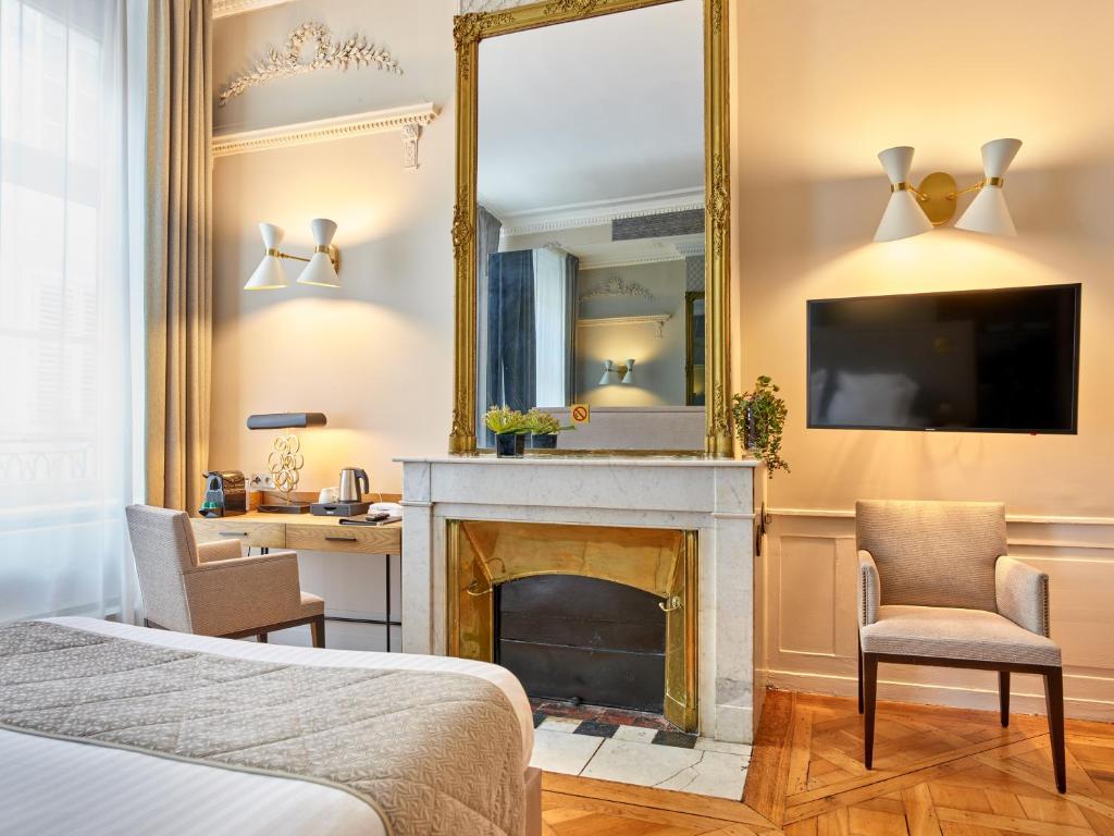 Hotel De Guise Nancy Vieille Ville - Chambre Double Exclusive - Vue Sur Rue