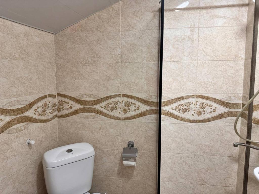 Koupelna v ubytování Tbil Inn Hotel