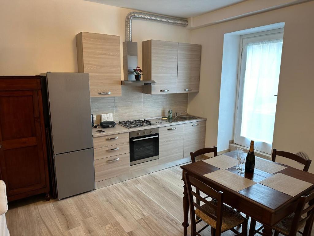 Cucina o angolo cottura di Borgo nel Vigneto