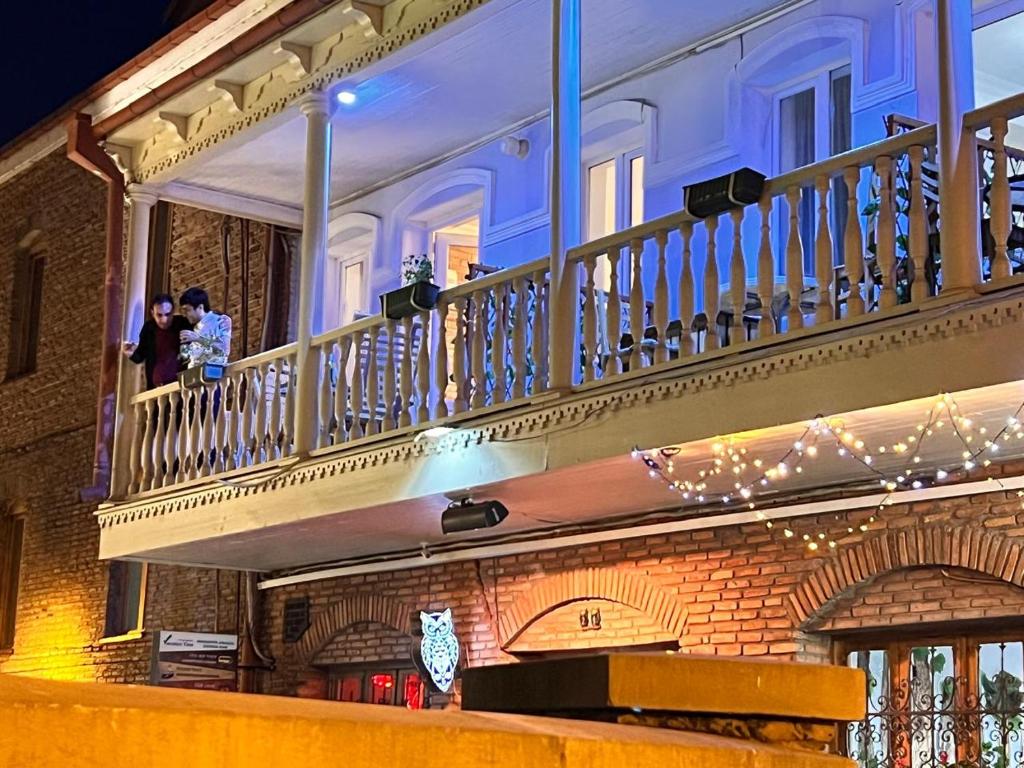 Balkón nebo terasa v ubytování Tbil Inn Hotel