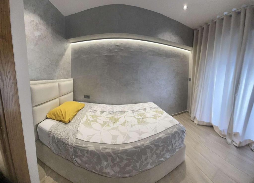 Postel nebo postele na pokoji v ubytování Appartement vue sur Tower Hassan