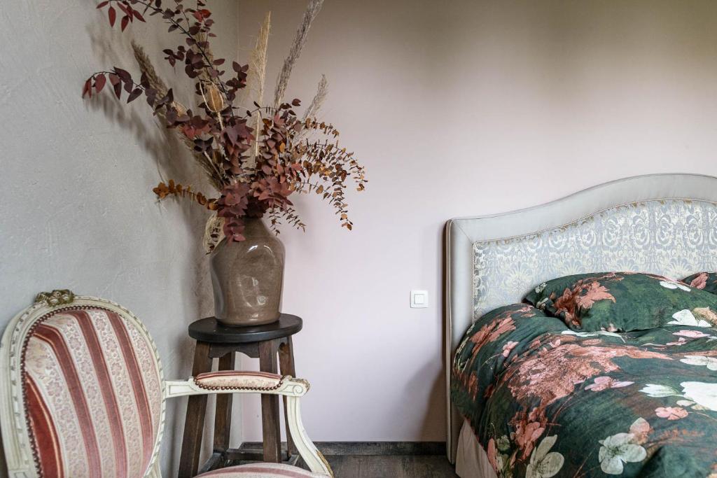 Letto o letti in una camera di B&B CONVENT Begijnhof Herentals