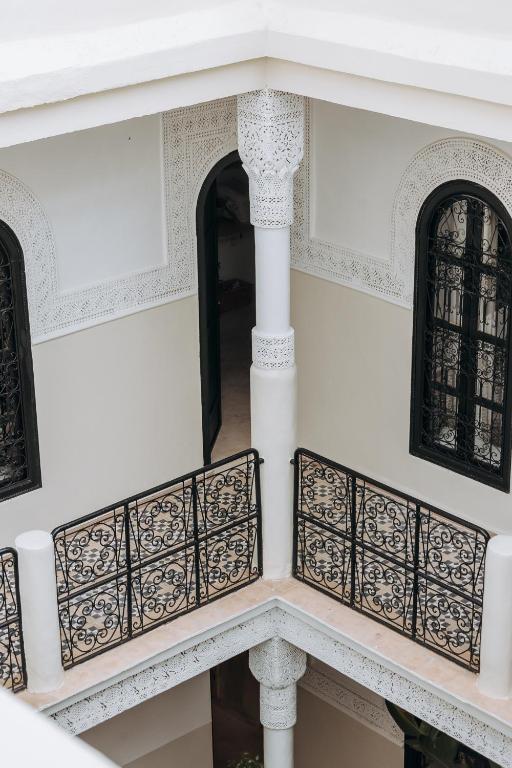 Balkón nebo terasa v ubytování Maison Dar Saada