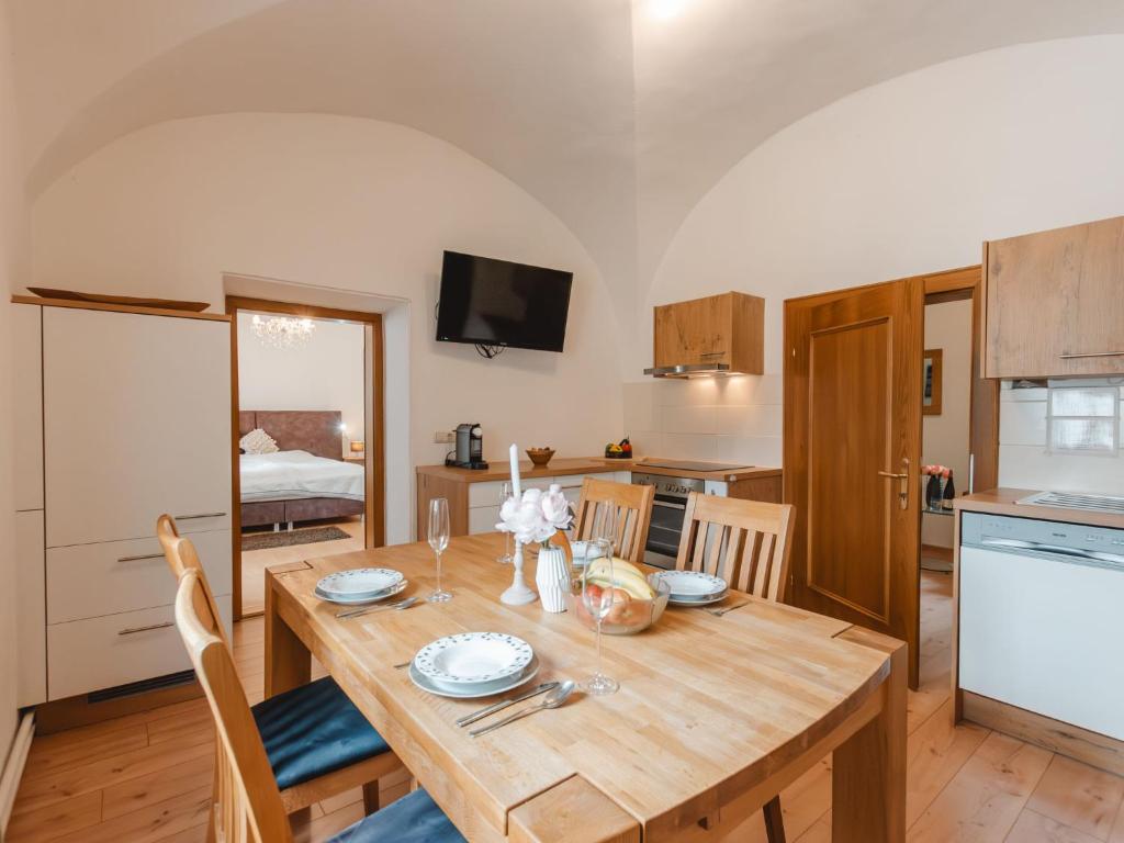 Kuchyňa alebo kuchynka v ubytovaní Apartment Rübezahl-2 by Interhome