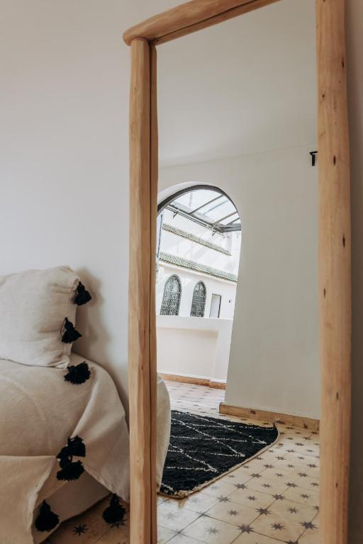Posezení v ubytování Maison Dar Saada