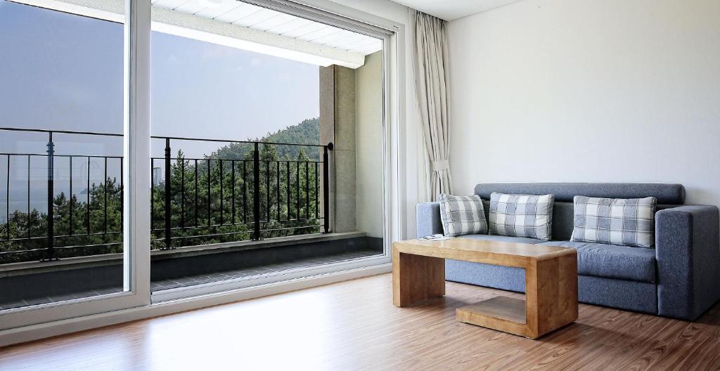 Posezení v ubytování Lapis Hotel Namhae