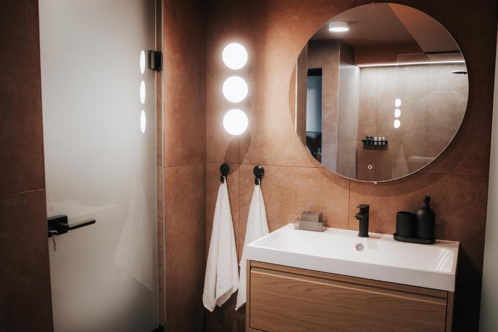 Koupelna v ubytování Luxury Residence Metlika