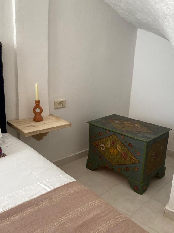 Postel nebo postele na pokoji v ubytování Dar Yessine Boutique Hôtel