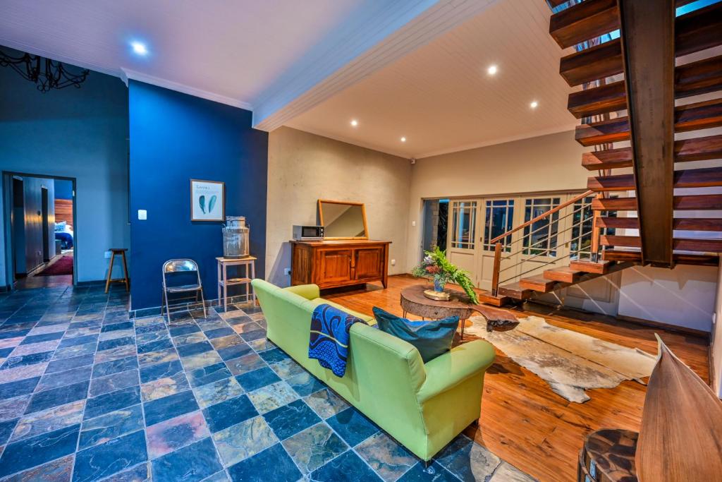 Posezení v ubytování Blue Rain Guest House