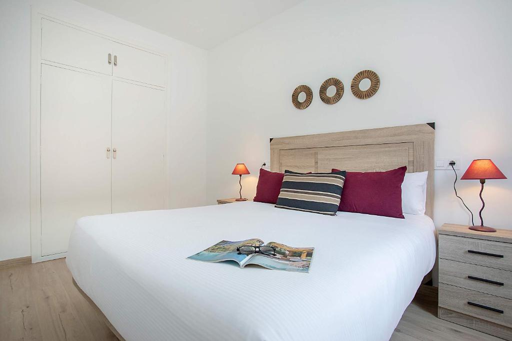 Posteľ alebo postele v izbe v ubytovaní Genteel Home Santa Marta