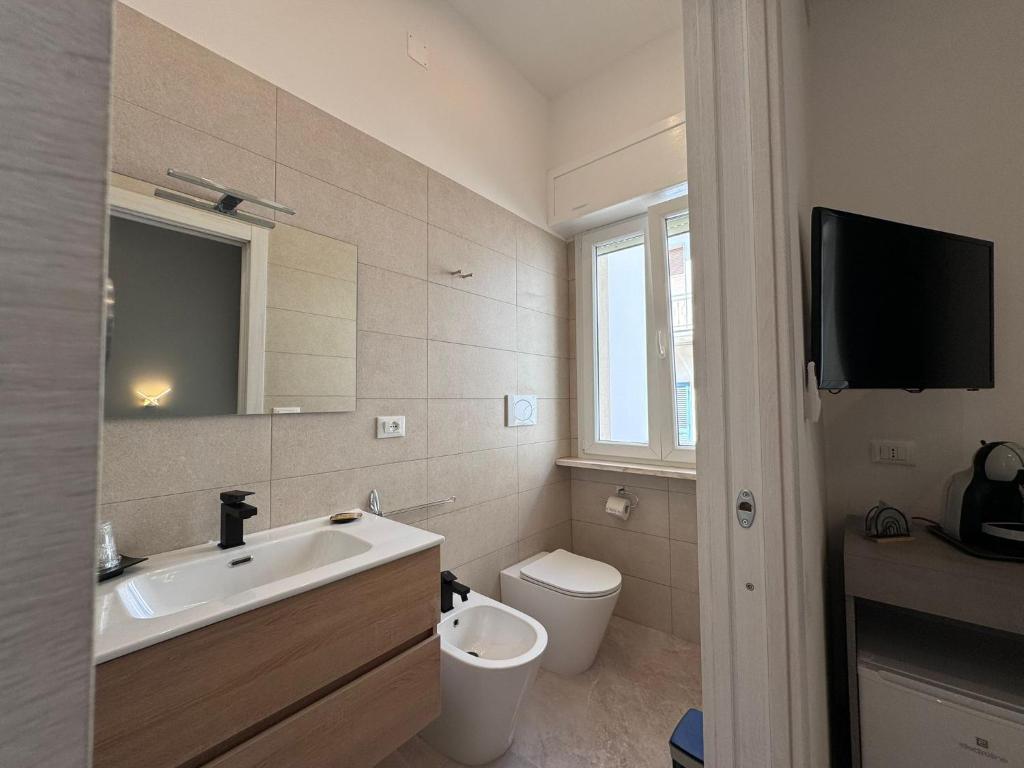 Koupelna v ubytování B&B Primalba