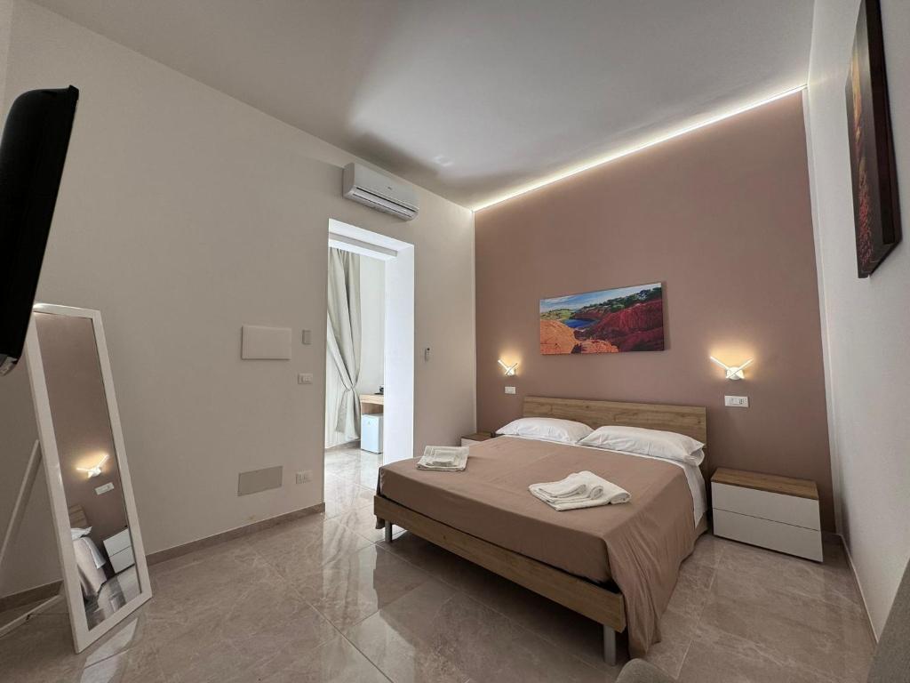 Postel nebo postele na pokoji v ubytování B&B Primalba