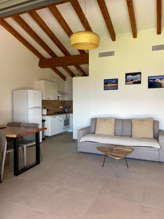 Kuchyň nebo kuchyňský kout v ubytování Résidence La Plage