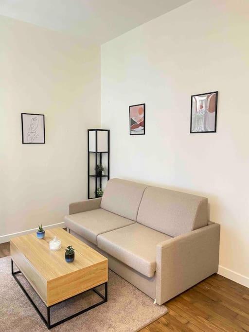 Et opholdsområde på Charming studio, Paris 15 - Parc des expositions