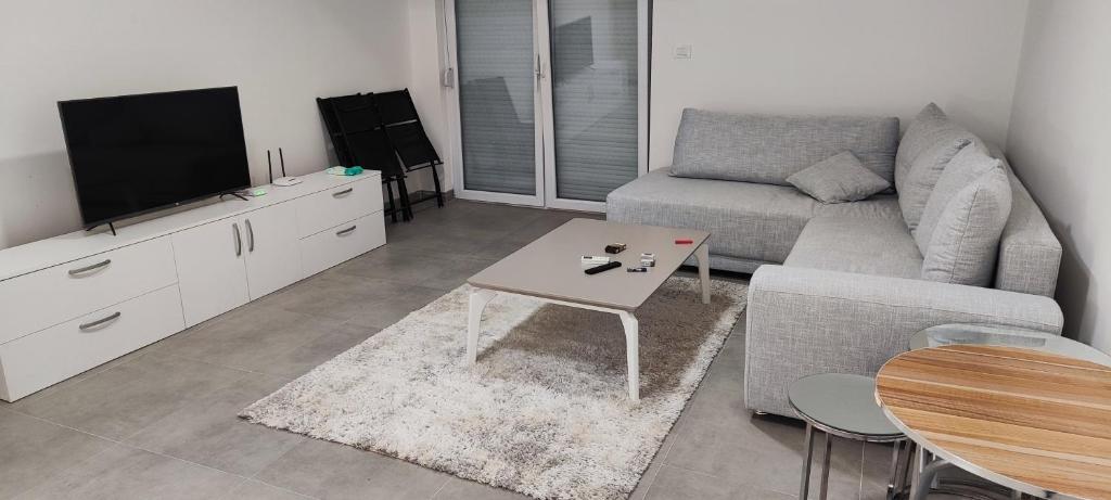 TV a/nebo společenská místnost v ubytování Sofija's Home