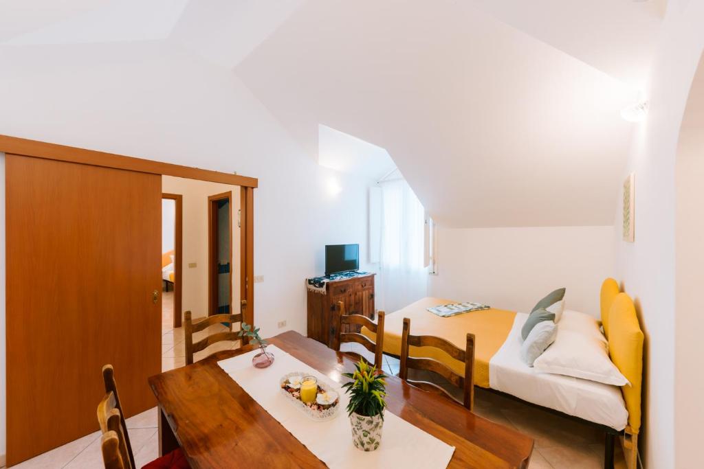 Postel nebo postele na pokoji v ubytování Tramonti Resort