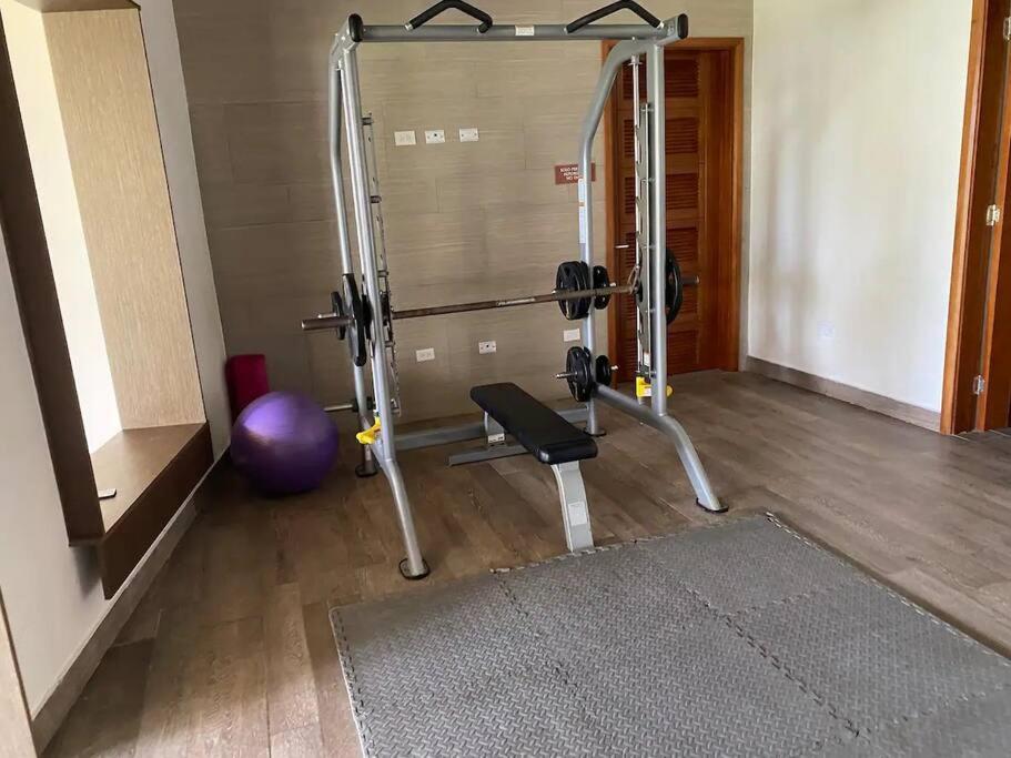 Fitness centrum a/nebo fitness zařízení v ubytování Playa Escondida y el Caribe Panameño te Esperan