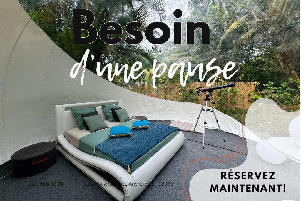 Fotografie z fotogalerie ubytování Nuit insolite dans une bulle avec spa privatif en Martinique! v destinaci Rivière-Salée