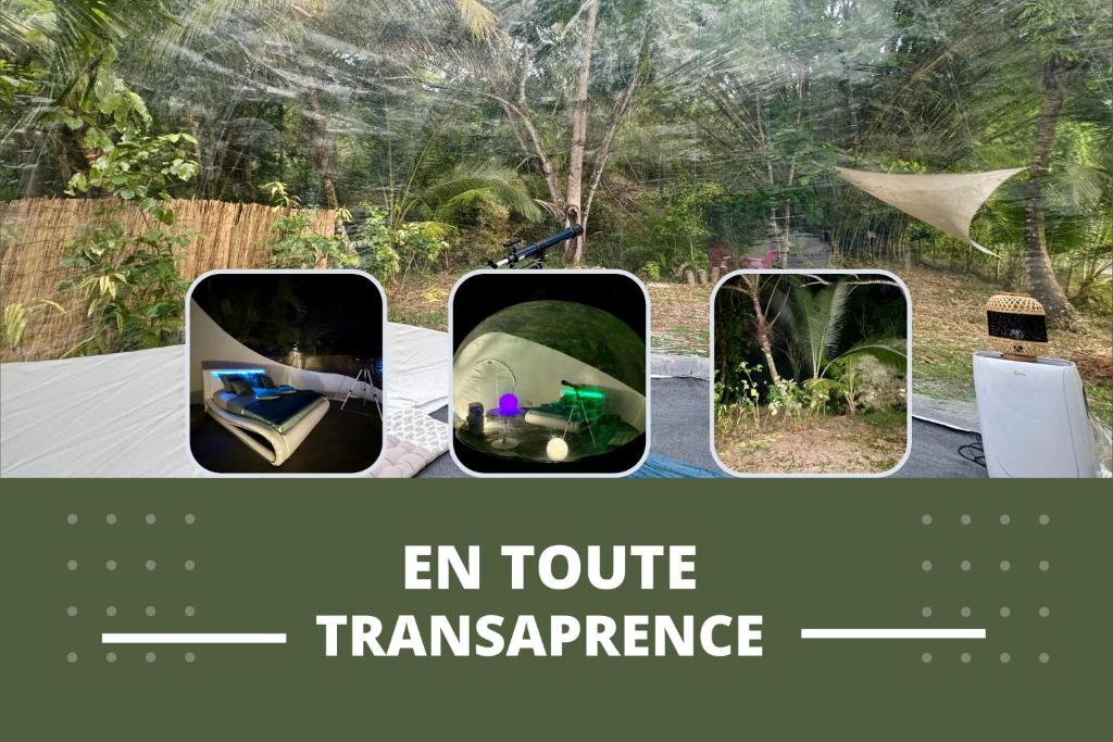 Fotografie z fotogalerie ubytování Nuit insolite dans une bulle avec spa privatif en Martinique! v destinaci Rivière-Salée