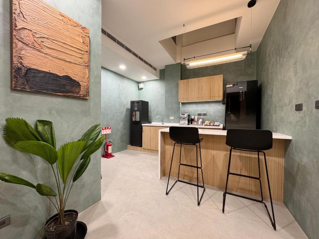 Dapur atau dapur kecil di A Day A Room