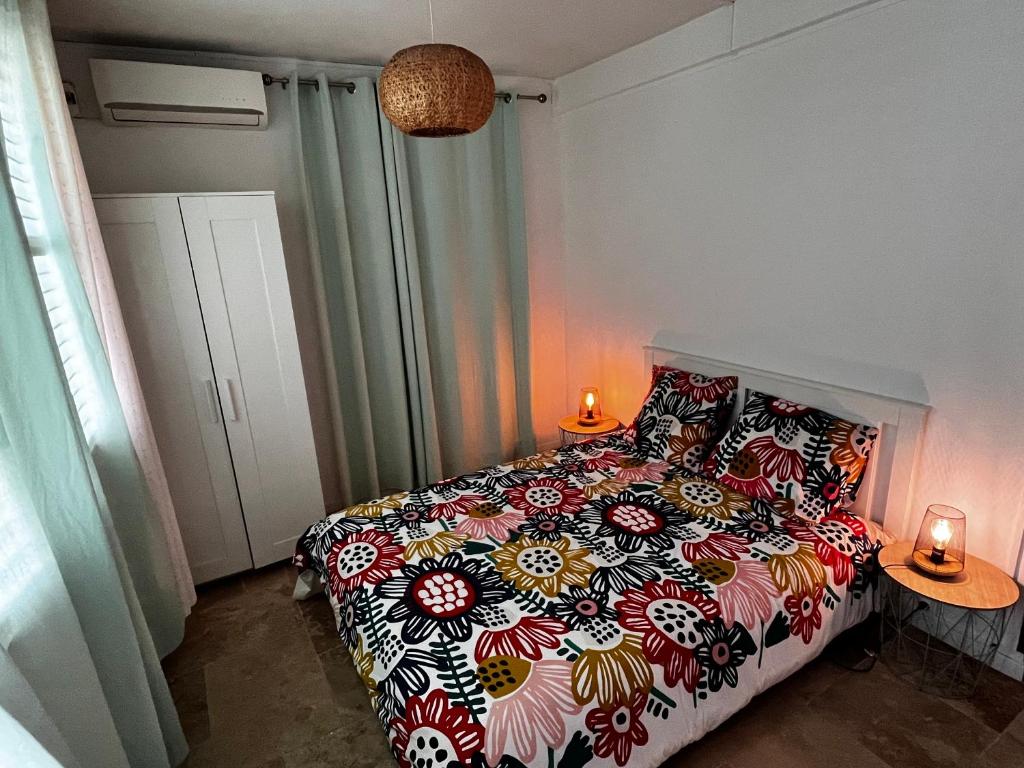 Postel nebo postele na pokoji v ubytování Villa PAULINE