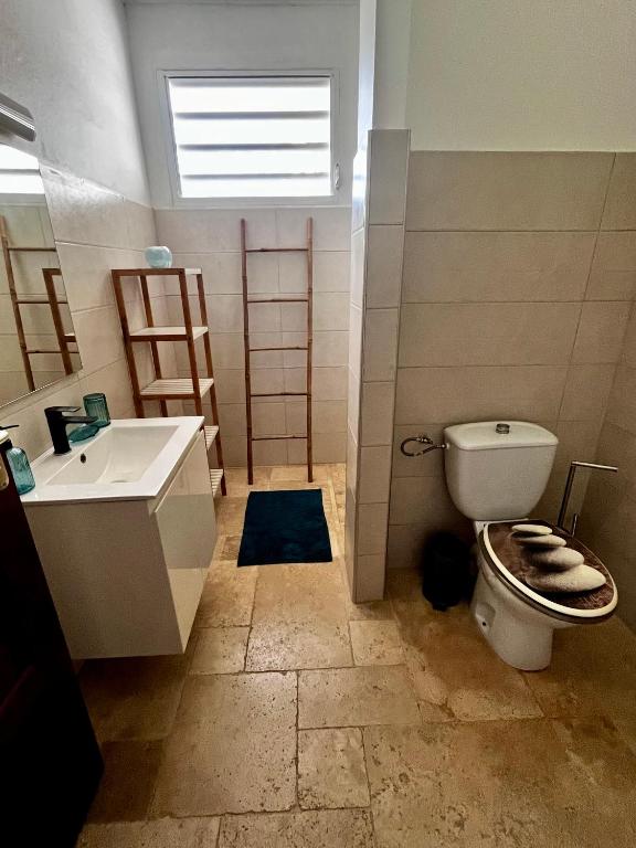Koupelna v ubytování Villa PAULINE
