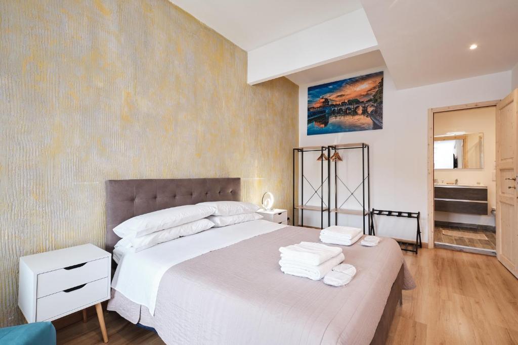 Letto o letti in una camera di Il Pontefice Luxury