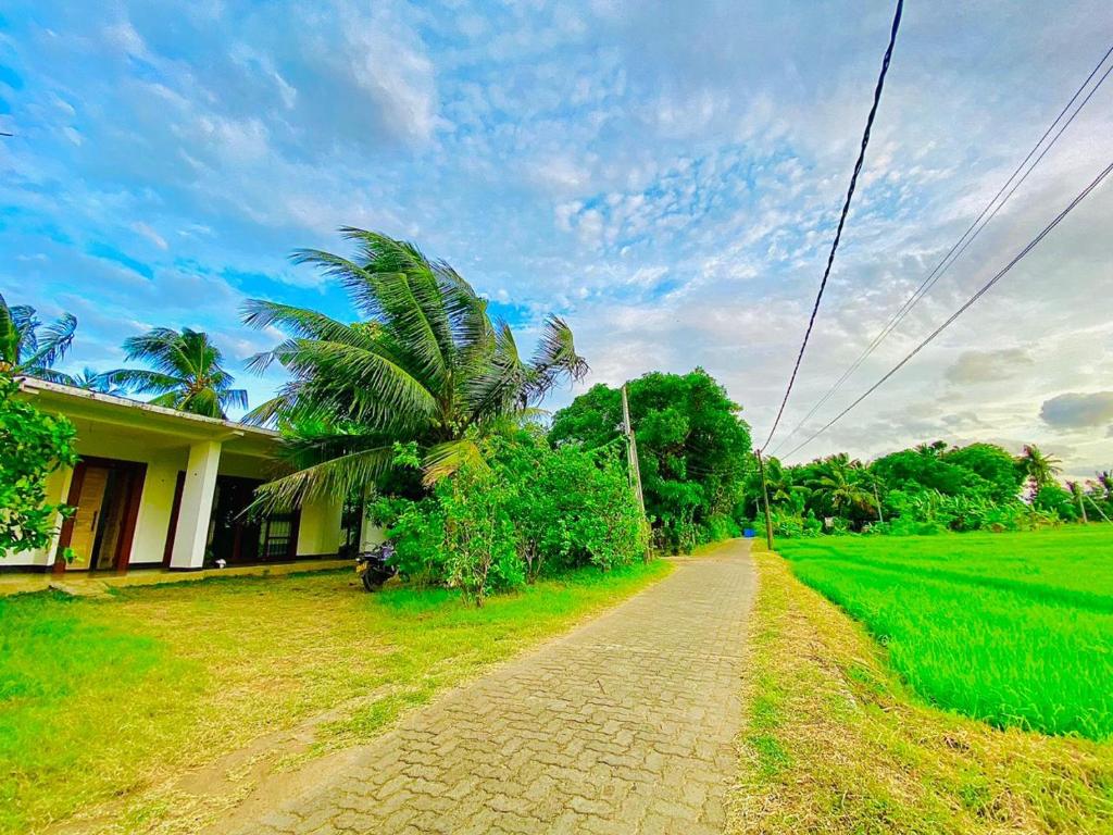 Zahrada ubytování Windy Villa