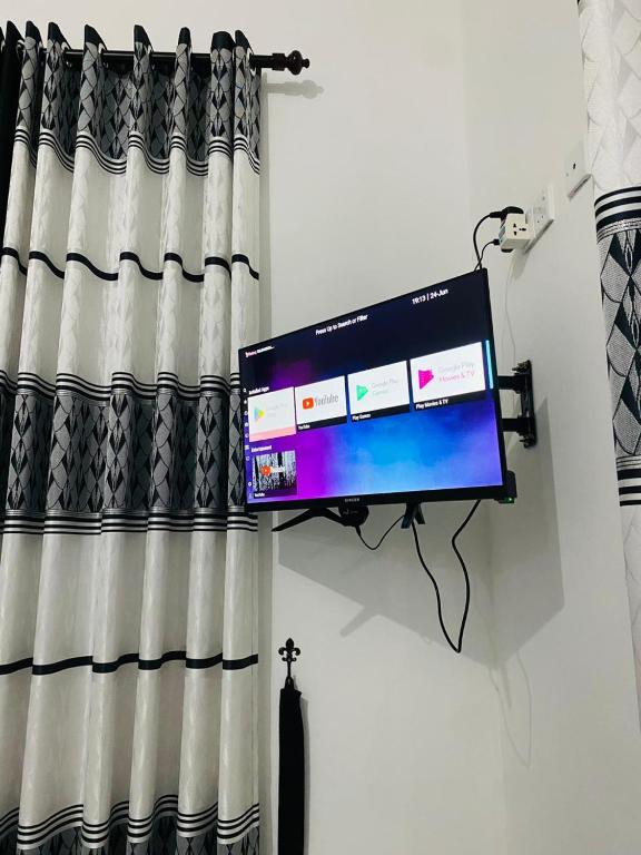 TV a/nebo společenská místnost v ubytování Windy Villa