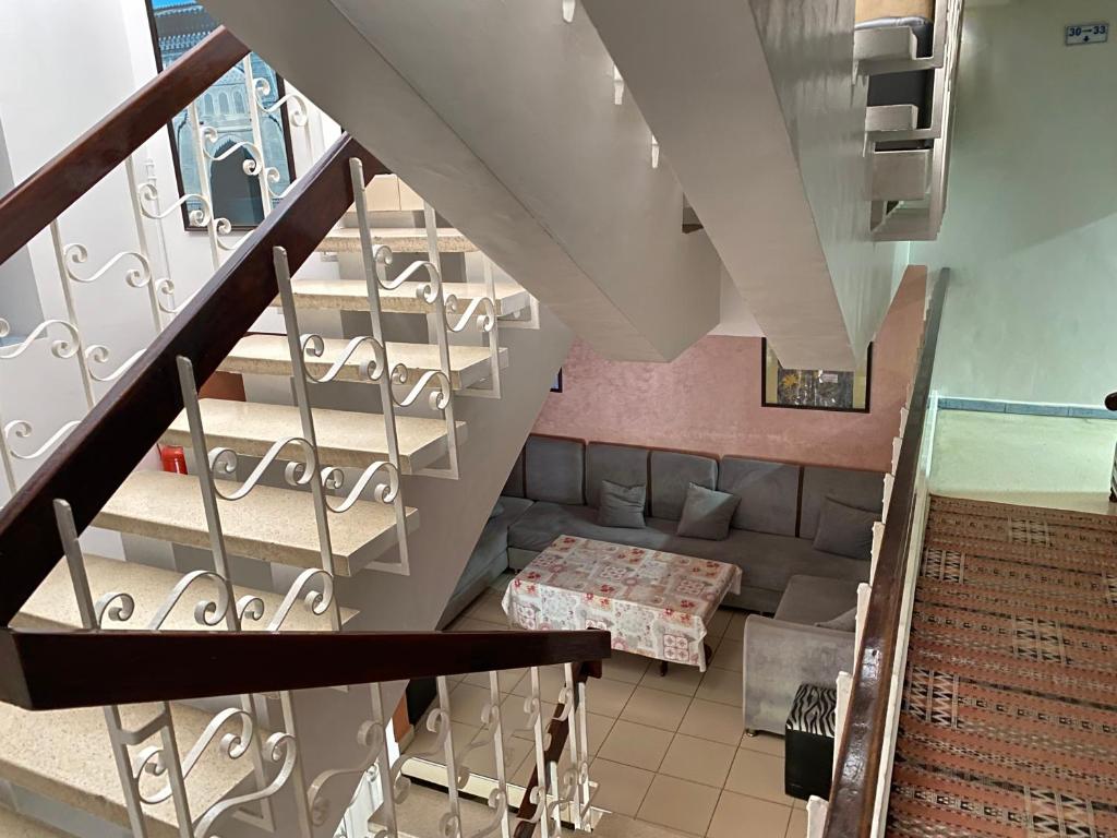 Posezení v ubytování Hôtel Petite Suède