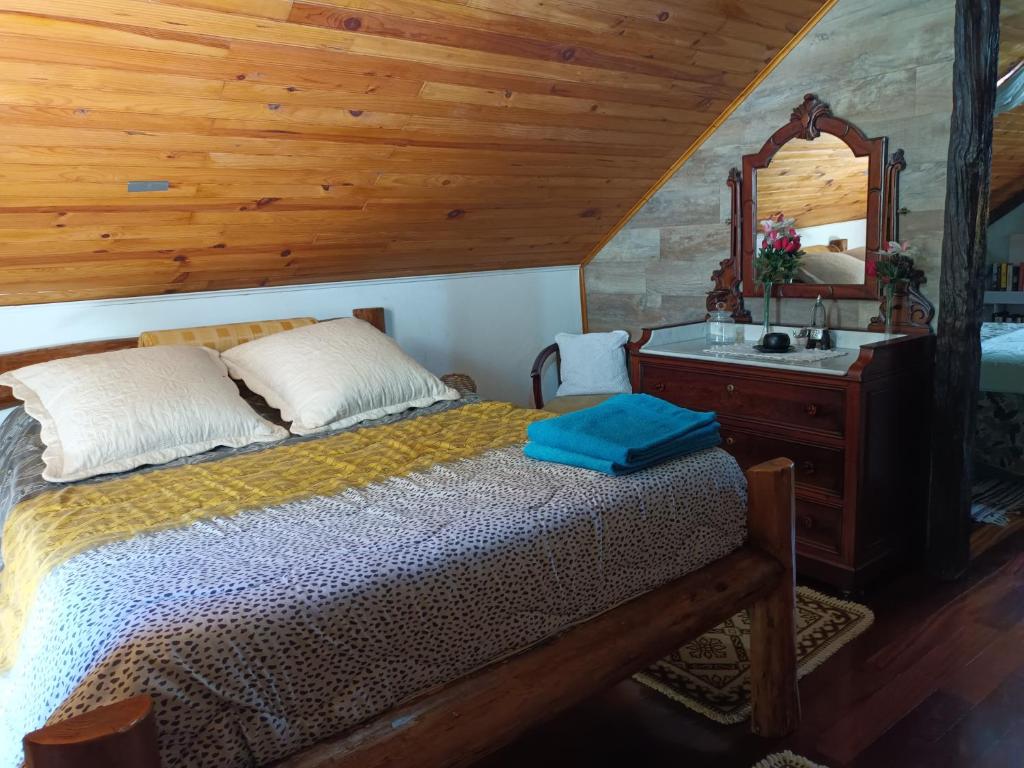 Postel nebo postele na pokoji v ubytování Casa d'Alegria Madeira Island