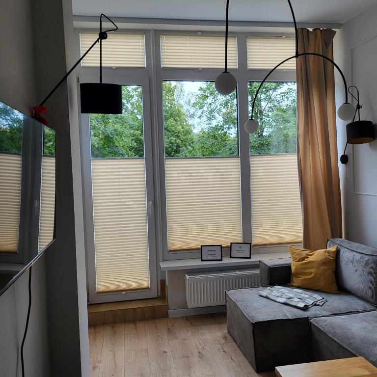 Posedenie v ubytovaní Apartament Ustroń