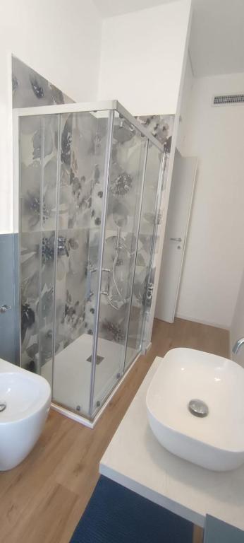 Koupelna v ubytování B&B camere fiori 8