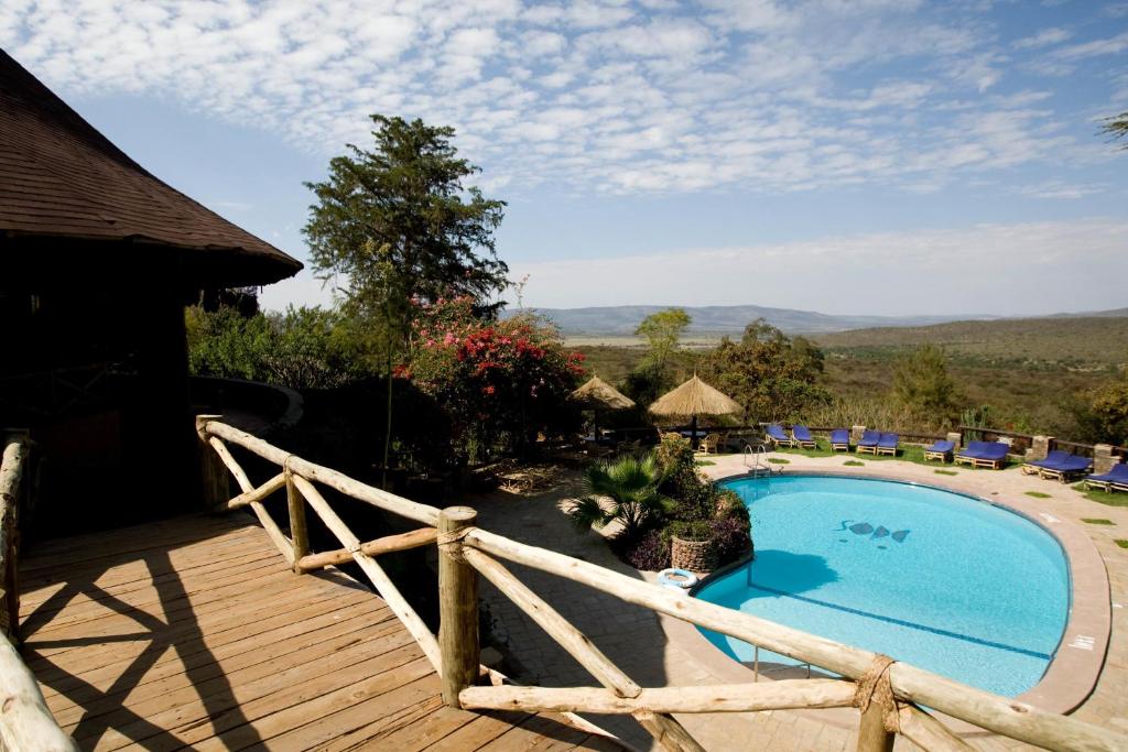 Bazén v ubytování Masai Mara Sopa Lodge nebo v jeho okolí
