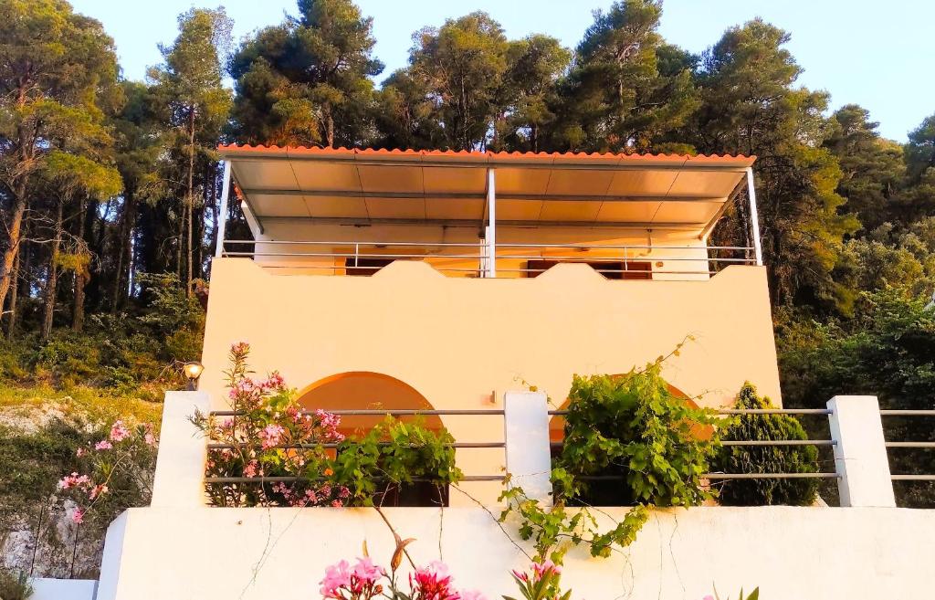 Balkón nebo terasa v ubytování Nostra Casa di Hovolo