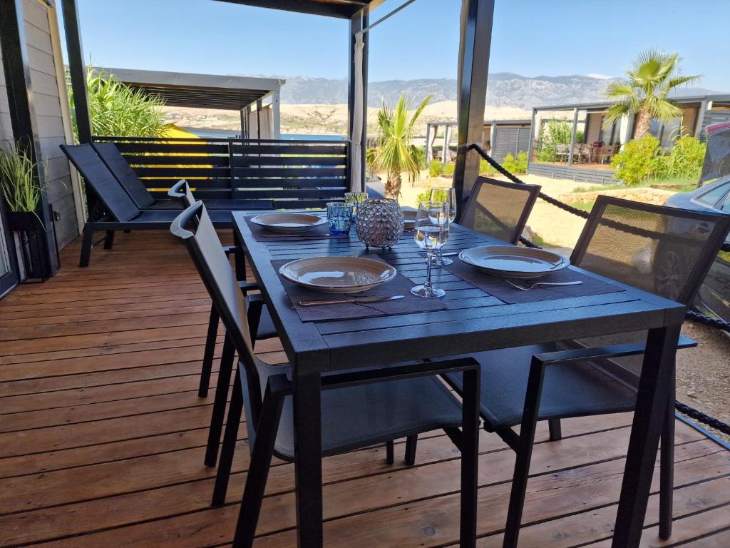 Balkón nebo terasa v ubytování Olive Mobile Home, Terra Park SpiritoS
