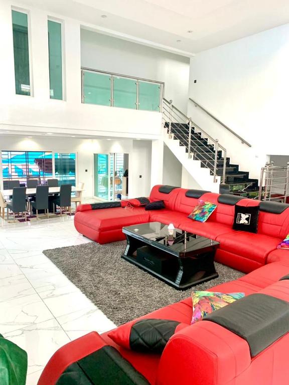 Et opholdsområde på Résidence Mofat