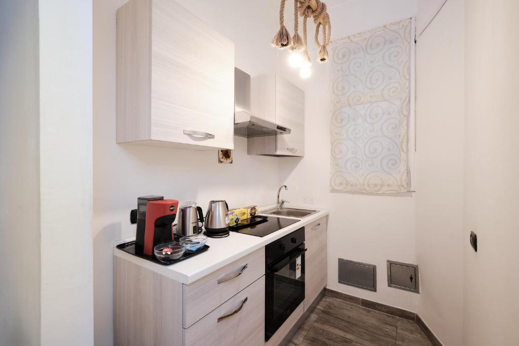 Cucina o angolo cottura di Il Pontefice Luxury