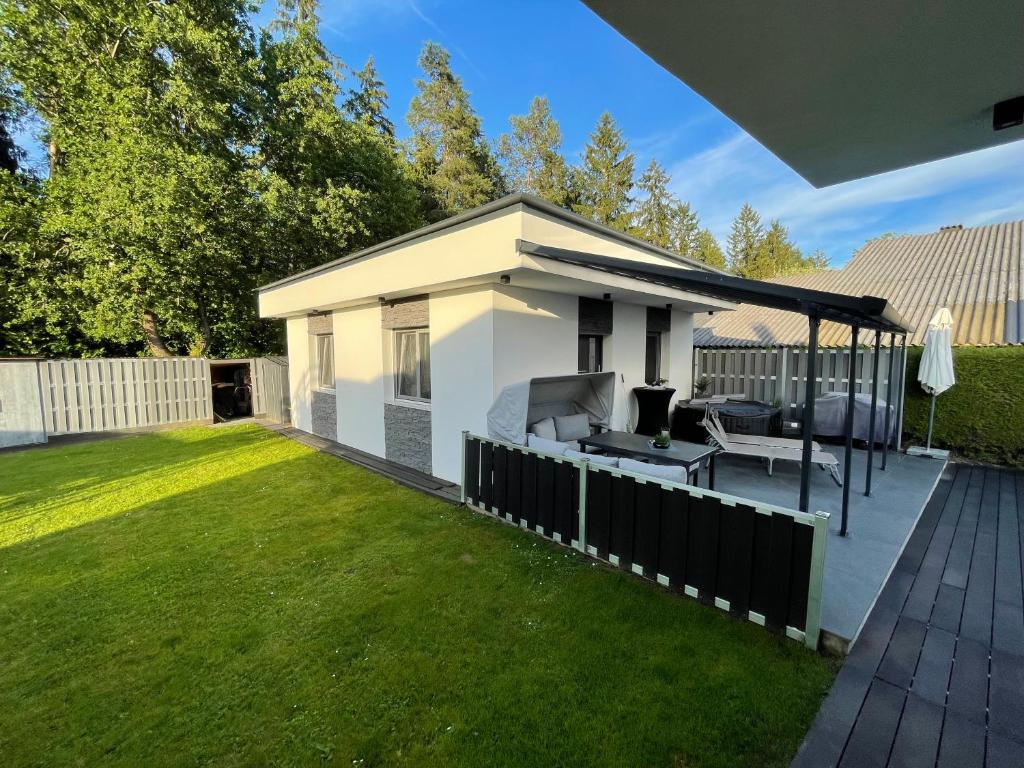 Zahrada ubytování Apartmenthaus am Seeblick