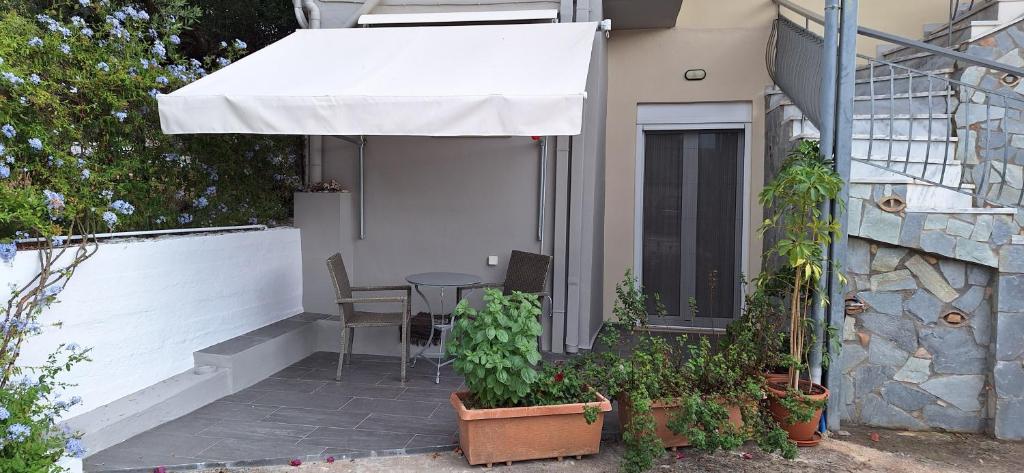 Balkon lub taras w obiekcie Garden&Sea studio