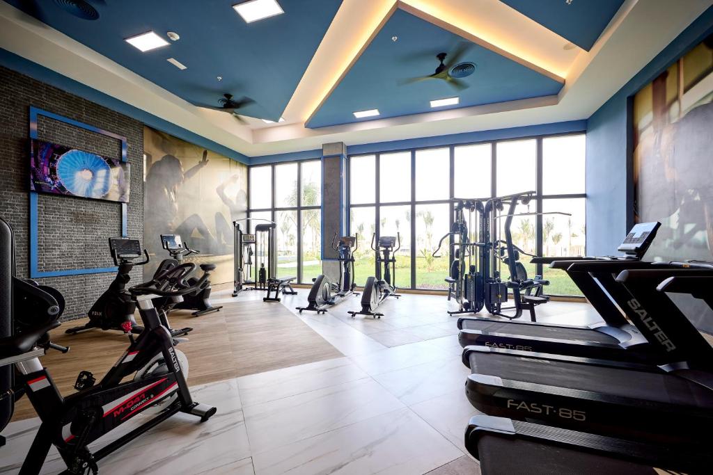 Fitness centrum a/nebo fitness zařízení v ubytování Riu Palace Aquarelle - All Inclusive