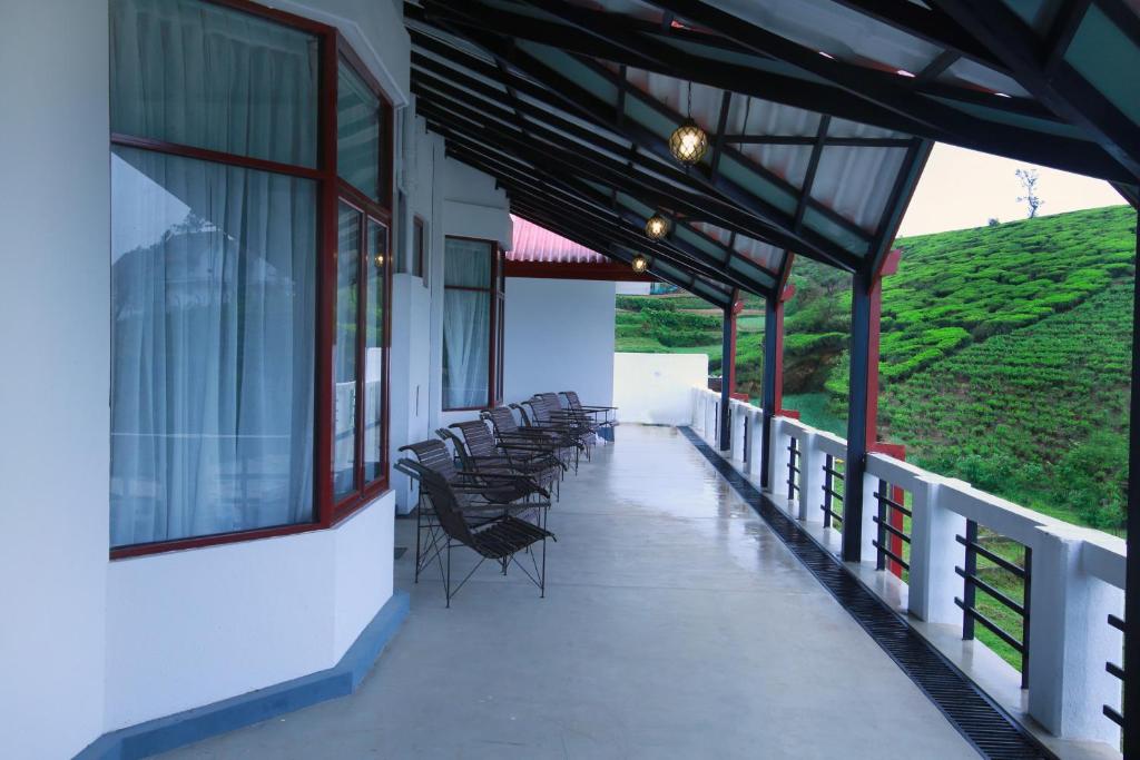Balkón nebo terasa v ubytování Palazzo Lake Gregory