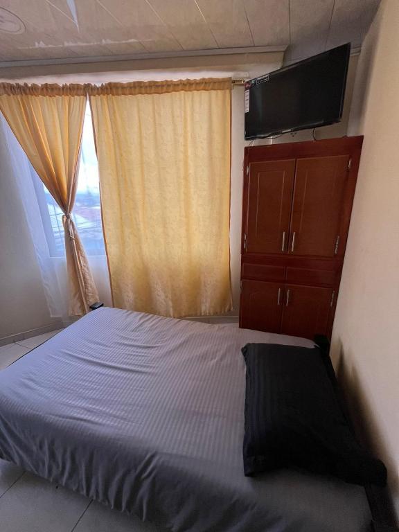 Postel nebo postele na pokoji v ubytování HOTEL BS