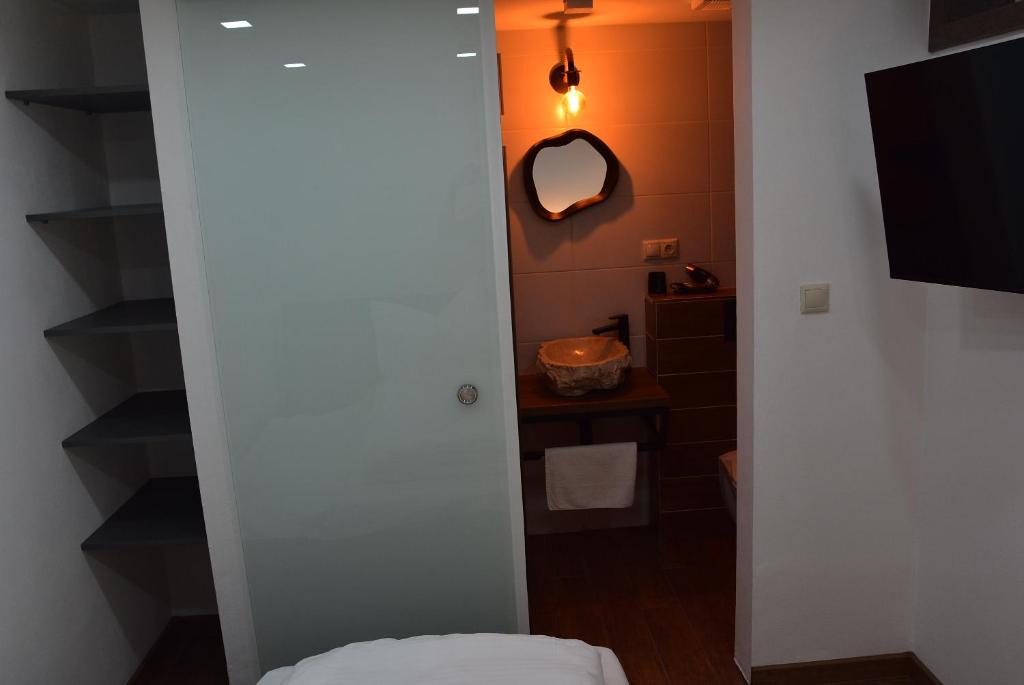 TV a/nebo společenská místnost v ubytování Apartmány Žakovce & SPA