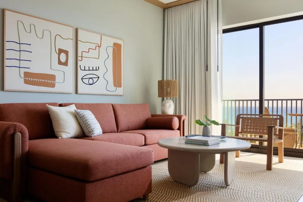 One-Bedroom Suite with Two Queen Beds and Ocean View