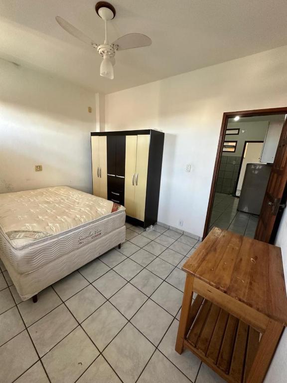 Postel nebo postele na pokoji v ubytování Apartamentos completos no centro - vista mar