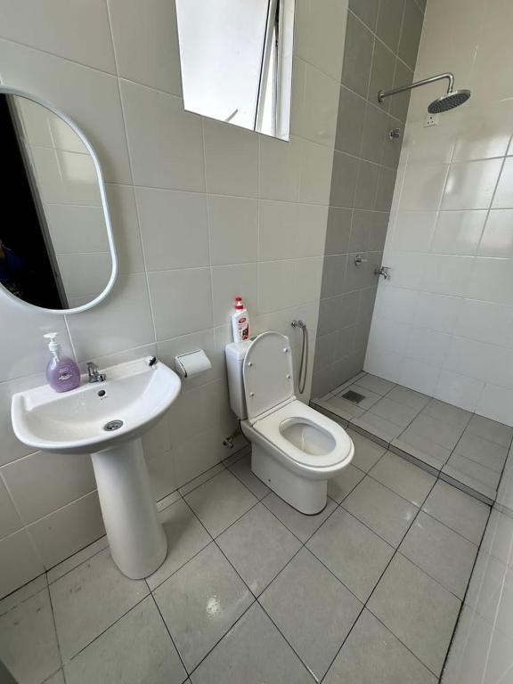 Koupelna v ubytování Tn'J Homestay Condominium Kinarut, Papar