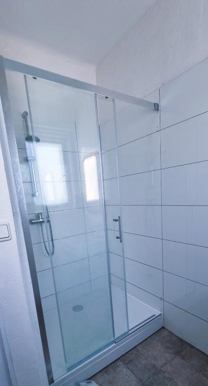 Kúpeľňa v ubytovaní Apartment O.K.