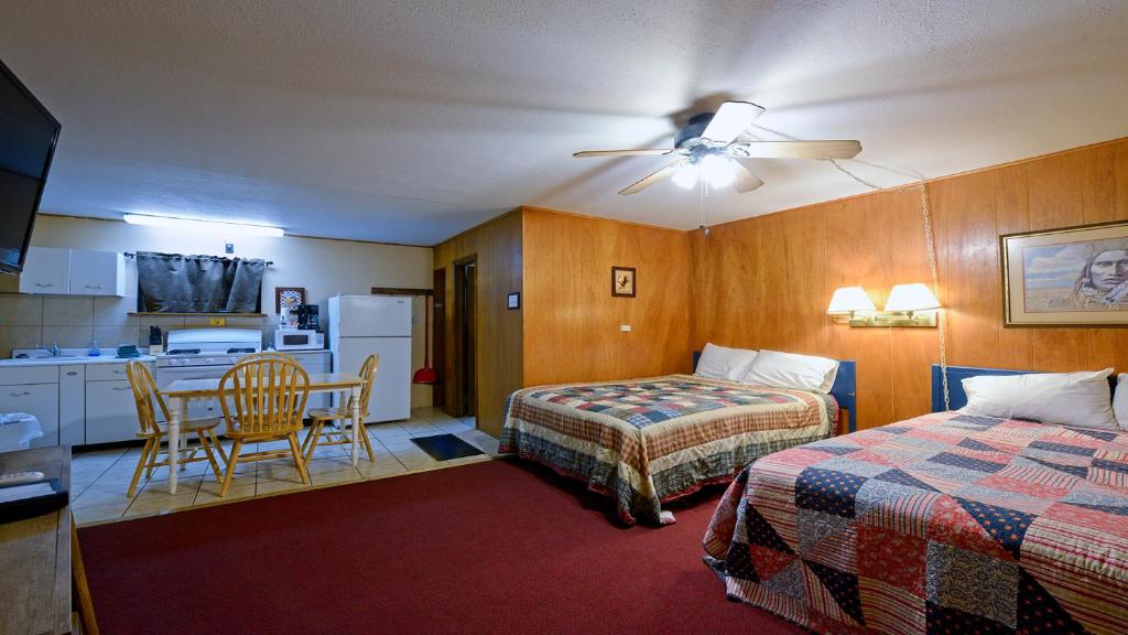 En eller flere senge i et værelse på Arrowhead 14