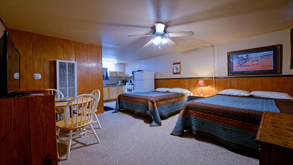 En eller flere senge i et værelse på Arrowhead 19